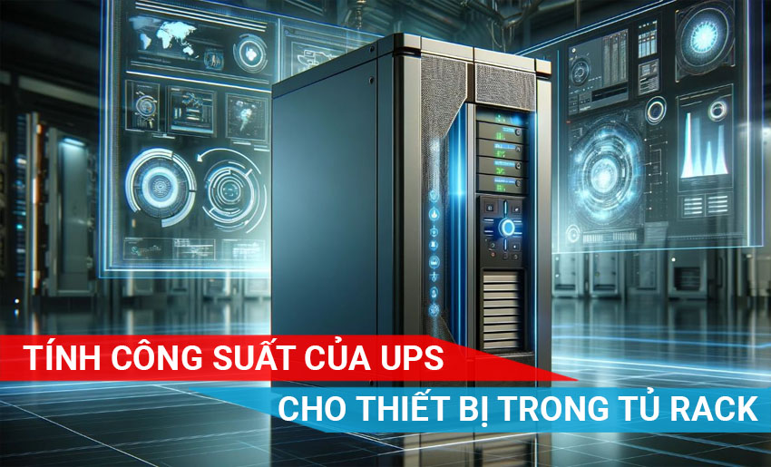 Tính công suất bộ lưu điện UPS phù hợp cho Tủ Rack