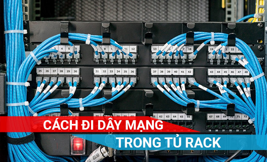 Tại sao cần quản lý cáp mạng trong tủ Rack? Cách đi dây như thế nào?