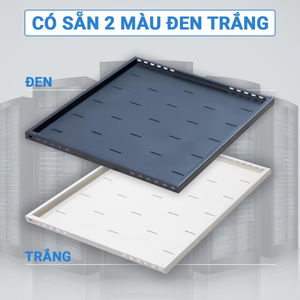 Khay cố định 1UD600 có 2 tùy chọn màu sắc trắng hoặc đen